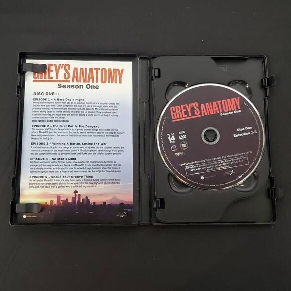 Grey's Anatomy Season One, DVD TV Series - Picture 2 of 4